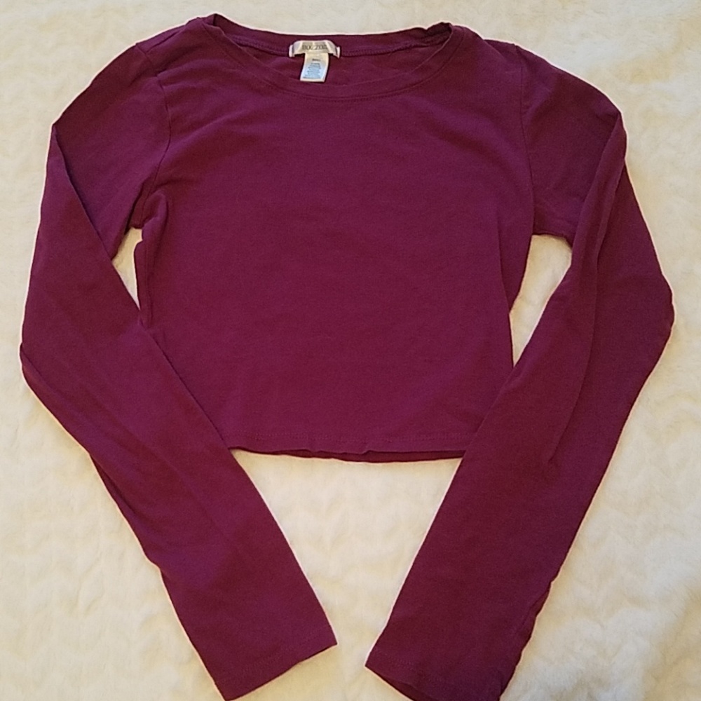Bozzolo Long Sleeve Cropped Tee